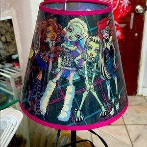 Monster high lamp